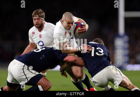 Rugby Union - RBS 6 Nations 2015 - Angleterre v Ecosse - Twickenham Banque D'Images