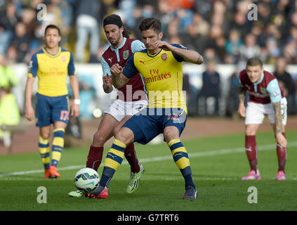 Soccer - Barclays Premier League - Arsenal v Burnley - Turf Moor Banque D'Images