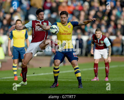 Soccer - Barclays Premier League - Arsenal v Burnley - Turf Moor Banque D'Images