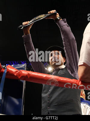 Boxe - Premier Direct Arena Banque D'Images