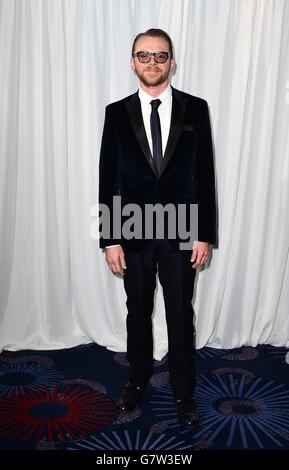 Simon Pegg participant aux Jameson Empire film Awards 2015 qui se tiennent à Grosvenor House, sur Park Lane, Londres Banque D'Images