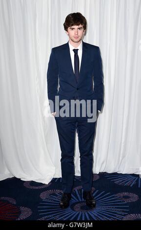 Freddie Highmore assiste aux Jameson Empire film Awards 2015 qui se tiennent à Grosvenor House, sur Park Lane, Londres Banque D'Images
