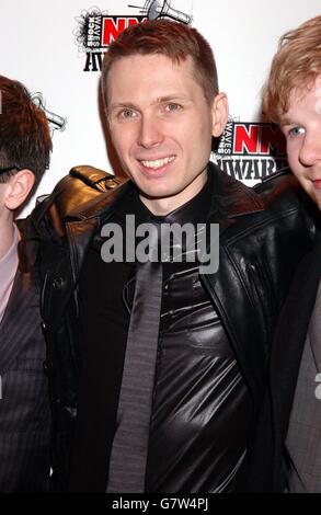 Alex Kapranos de Franz Ferdinand. Banque D'Images