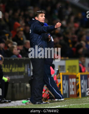 Football - Sky Bet League One - Bradford City / Chesterfield - Coral Windows Stadium.Phil Parkinson, directeur de la ville de Bradford Banque D'Images