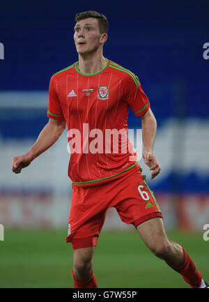 Football - Championnat 2015 UEFA sous 21 - qualification - Groupe un - pays de Galles sous 21 s / Bulgarie sous 21 s - Cardiff City S. Wales' Joseph Wright Banque D'Images