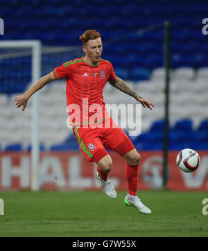 Football - Championnat 2015 UEFA sous 21 - qualification - Groupe un - pays de Galles sous 21 s / Bulgarie sous 21 s - Cardiff City S. Wales Josh Yorweth Banque D'Images