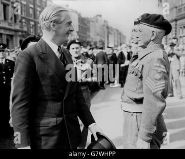 Politique - Sir Anthony Eden - Leamington Spa Banque D'Images