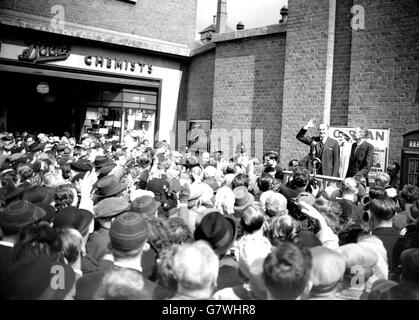 Politique - Sir Anthony Eden - Uxbridge, Middlesex Banque D'Images