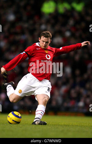 Football - FA Barclays Premiership - Manchester United / Portsmouth - Old Trafford. Wayne Rooney, Manchester United Banque D'Images