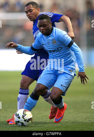 Football - FA Cup - Jeunesse - Première étape finale - Manchester City v Chelsea - City Football Academy Stadium Banque D'Images