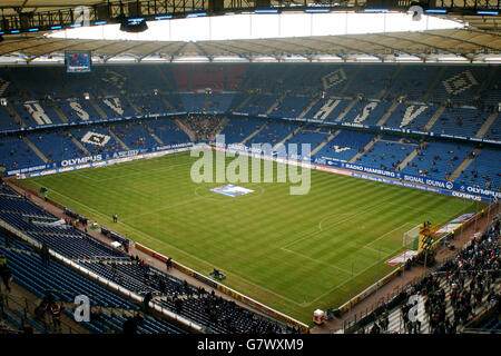 Football - Bundesliga - Hambourg v Kaiserslautern - AOL Arena Banque D'Images