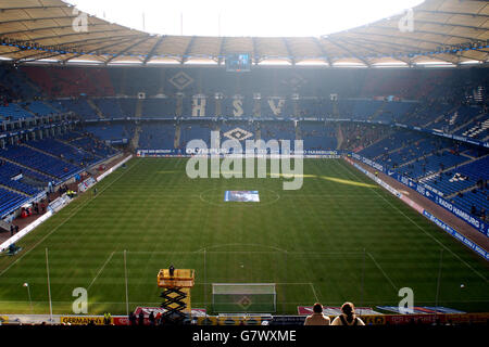 Football - Bundesliga - Hambourg v Kaiserslautern - AOL Arena Banque D'Images