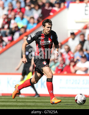 Football - Championnat Sky Bet - Bournemouth / Sheffield mercredi - Dean court.Charlie Daniels, AFC Bournemouth Banque D'Images