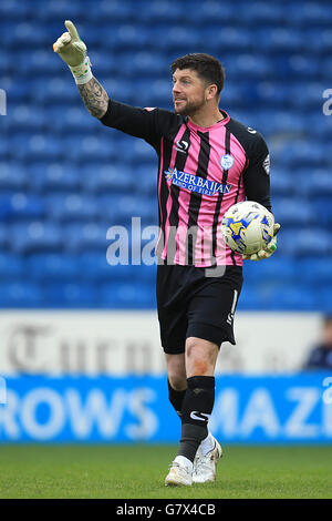 Soccer - Sky Bet Championship - Sheffield Wednesday v Leeds United - Hillsborough.Sheffield mercredi gardien de but Keiren Westwood Banque D'Images