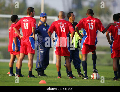 Football - match amical - USA v Colombie - formation - Carson, Californie Banque D'Images