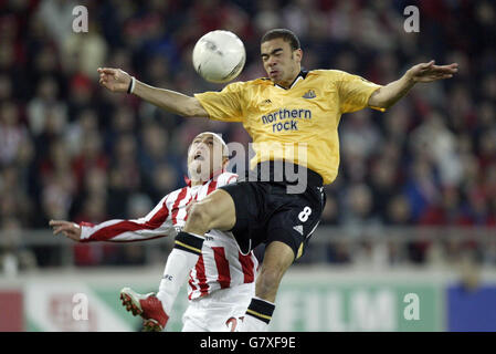 Football - Coupe de l'UEFA - Ronde de 16 - Première étape - Olympiakos v Newcastle United -stade Karaiskaki Banque D'Images