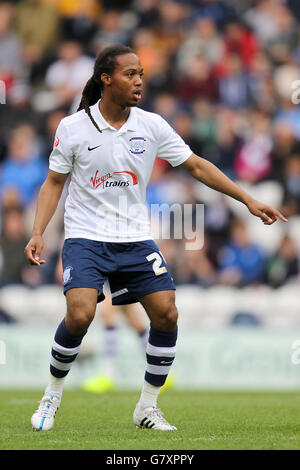 Soccer - Skybet League 1 jouer Off- 2nd Leg - Preston North End v Chesterfield - Deepdale. Daniel Johnson de Preston North End Banque D'Images