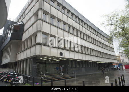 Vue générale de Highbury Corner Magistrate court, Londres. Banque D'Images