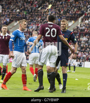 Soccer - Championnat écossais - Coeur de Midlothian v Rangers - Stade de Murrayfield Banque D'Images