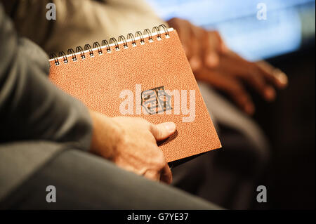 American football - Jackson Jaguars NFL Draft - Trickbox Studio. Détail du logo NFL Banque D'Images