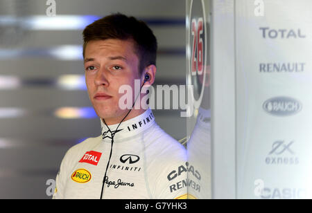 Formule 1 - Grand Prix d'Espagne - Journée de pratique - circuit de Barcelone-Catalunya.Daniil Kvyat de Red Bull pendant la journée d'entraînement au circuit de Barcelone-Catalunya à Barcelone, Espagne. Banque D'Images