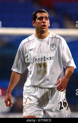 Football - FA Barclays Premiership - Bolton Wanderers / Norwich City - Reebok Stadium. Tal Ben Haim, Bolton Wanderers Banque D'Images