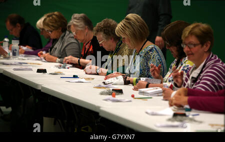 Élection générale 2015 - 7 mai déclaration Banque D'Images