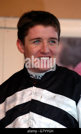 Courses hippiques - Cheltenham Festival 2005 - Cheltenham Racecourse. Jockey Barry Geraghty Banque D'Images