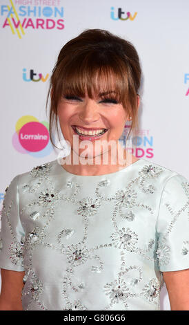 Lorraine's High Street Fashion Awards - Londres.Lorraine Kelly assiste aux High Street Fashion Awards de Lorraine aux Grand Connaught Rooms, Londres. Banque D'Images