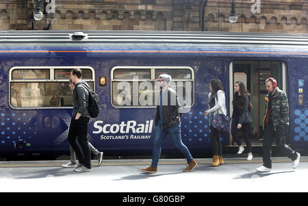 ScotRail stock Banque D'Images