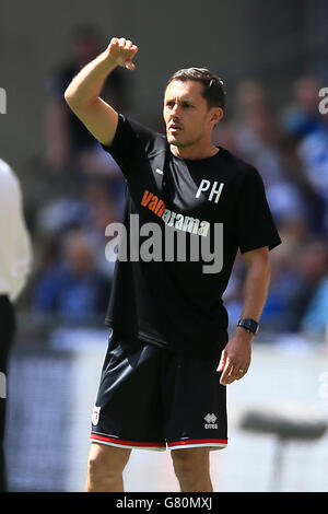 Football - Conférence Vanarama - jouer - finale - Bristol Rovers / Grimsby Town - Stade Wembley. Paul Hurst, directeur de la ville de Grimsby. Banque D'Images