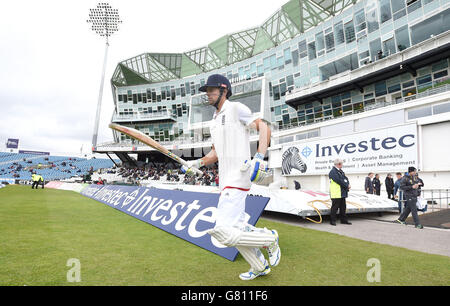 Cricket - Deuxième Test Match Investec - Jour cinq - Angleterre v Nouvelle-zélande - Headingley Banque D'Images