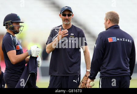 Cricket - NatWest T20 Blast - Notts Outlaws / Yorkshire Vikings - Trent Bridge.Jason Gillespie, entraîneur-chef du Yorkshire, avant le NataWest T20 Blast à Trent Bridge, Nottingham. Banque D'Images