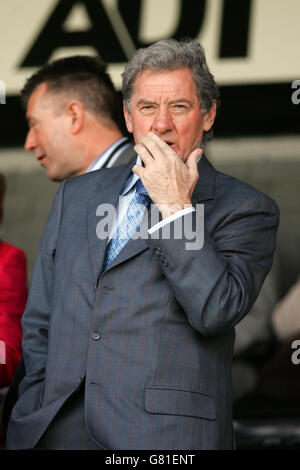 Soccer - FA Barclays Premiership - Fulham v Portsmouth - Craven Cottage. Portsmouth Président Milan Mandaric Banque D'Images