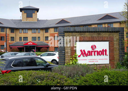 Hôtel Marriott, Huntingdon, España Banque D'Images