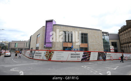 Le Broadway Bradford Banque D'Images