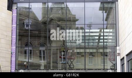 Le Broadway Bradford Banque D'Images