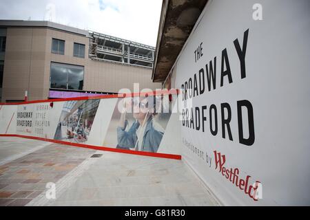 Le Broadway Bradford Banque D'Images