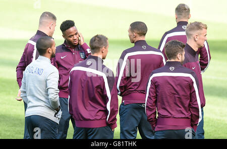 Football - match amical - République d'Irlande v Angleterre - Visite du stade de l'Angleterre et conférence de presse - Aviva Stadium Banque D'Images