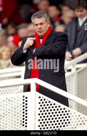 Soccer - FA Barclays Premiership - Middlesbrough / Arsenal - Stade Riverside.David Dein, vice-président d'Arsenal Banque D'Images