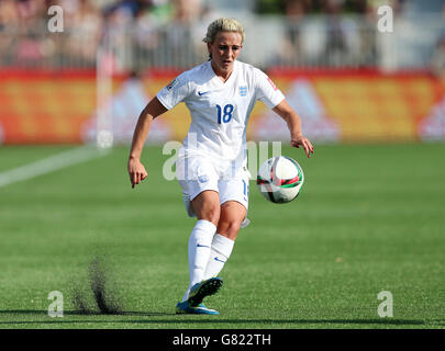 Soccer - coupe du monde des femmes de la FIFA 2015 - Groupe F - Angleterre / Mexique - Stade de Moncton. Toni Duggan en action en Angleterre Banque D'Images