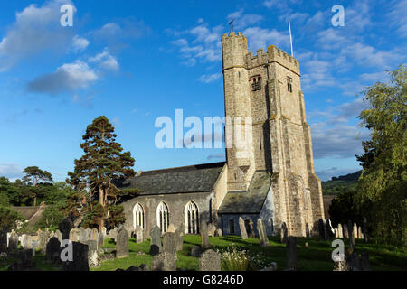 Eglise St Mary est un bâtiment classé dans Dunsford, Devon,l'église du village, a la campagne, Dartmoor National Park, Devon, vill Banque D'Images