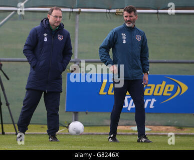 Football - match amical - République d'Irlande v Angleterre - Irlande - Session de formation Gannon Park Banque D'Images