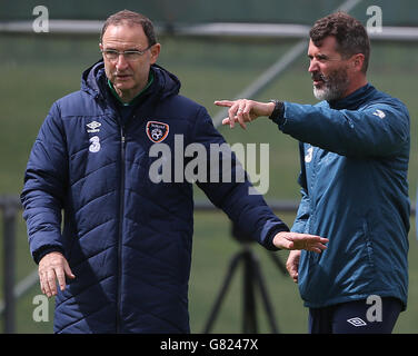 Football - match amical - République d'Irlande v Angleterre - Irlande - Session de formation Gannon Park Banque D'Images