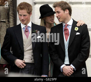 Mariage Royal - Mariage du Prince Charles et Camilla Parker Bowles - Cérémonie civile - Windsor Guildhall Banque D'Images