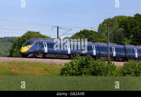 Stock de rail Banque D'Images