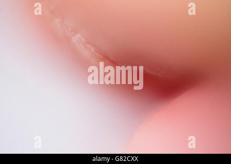 Extreme close-up of woman's lips Banque D'Images