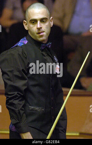 Snooker - Championnat du Monde 2005 de l'ambassade - Deuxième tour - Ronnie O'Sullivan v Allister Carter - Le Creuset Banque D'Images