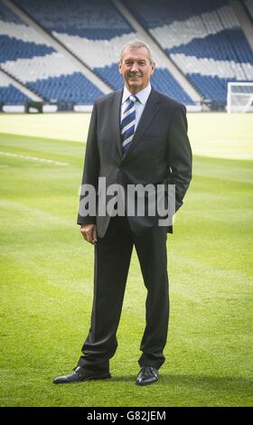 Le président sortant de l'Association écossaise de football Campbell Ogilvie après l'assemblée générale annuelle de l'Association écossaise de football à Hampden Park, Glasgow. Banque D'Images