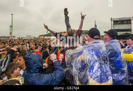 Download Festival 2015 - Jour deux - Donington Park Banque D'Images